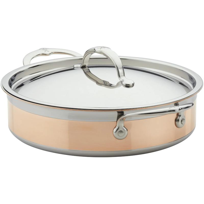 Hestan Copperbond Sauteuse Pan 26 cm, Copper