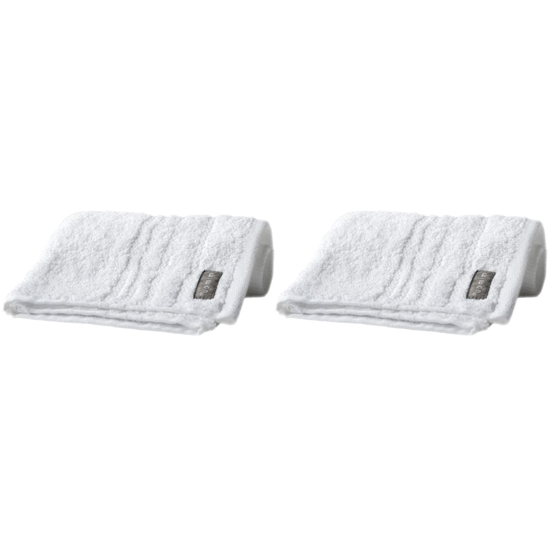Devon Guest Towels 30x50 cm 2-pack,  White