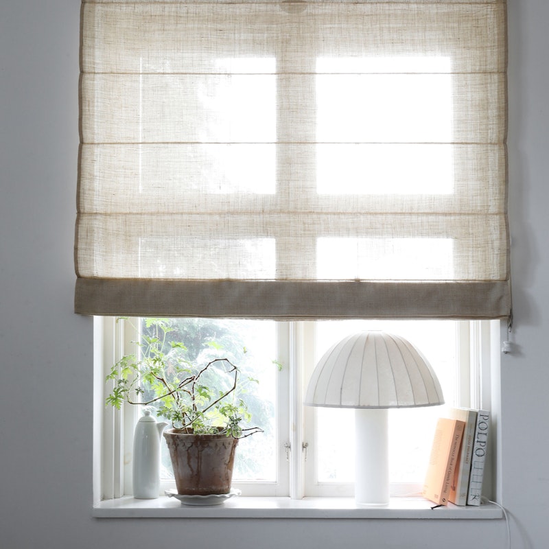 Ellie Roman Blind 90x220 cm, Straw Yellow