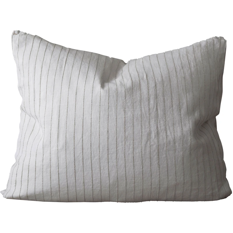 No.2 Pillowcase 50x60 cm, White/Nature
