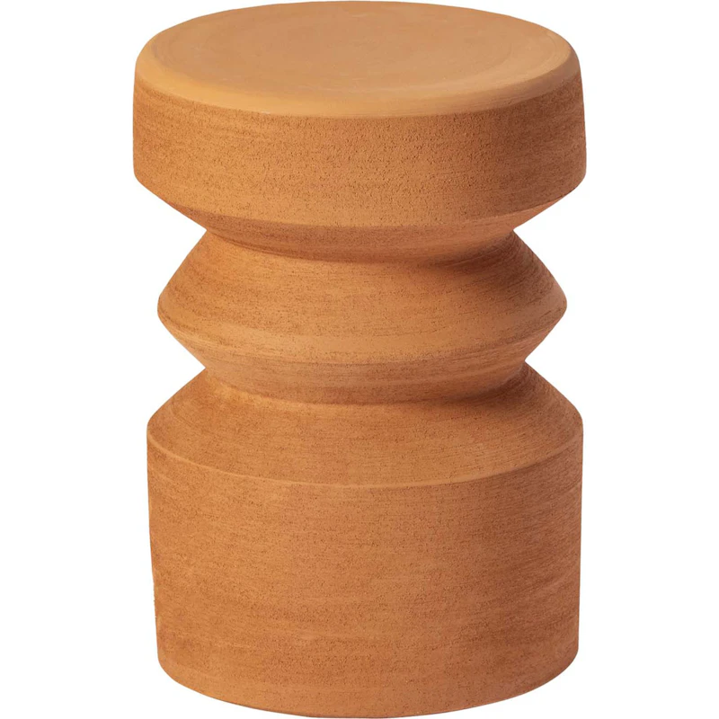 Mila Side Table Ø36, Terracotta