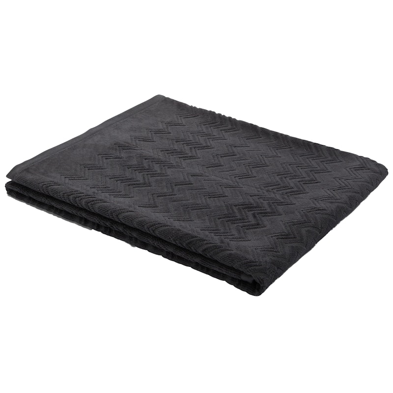 Chalk Bath Towel 70x115 cm, Anthracite