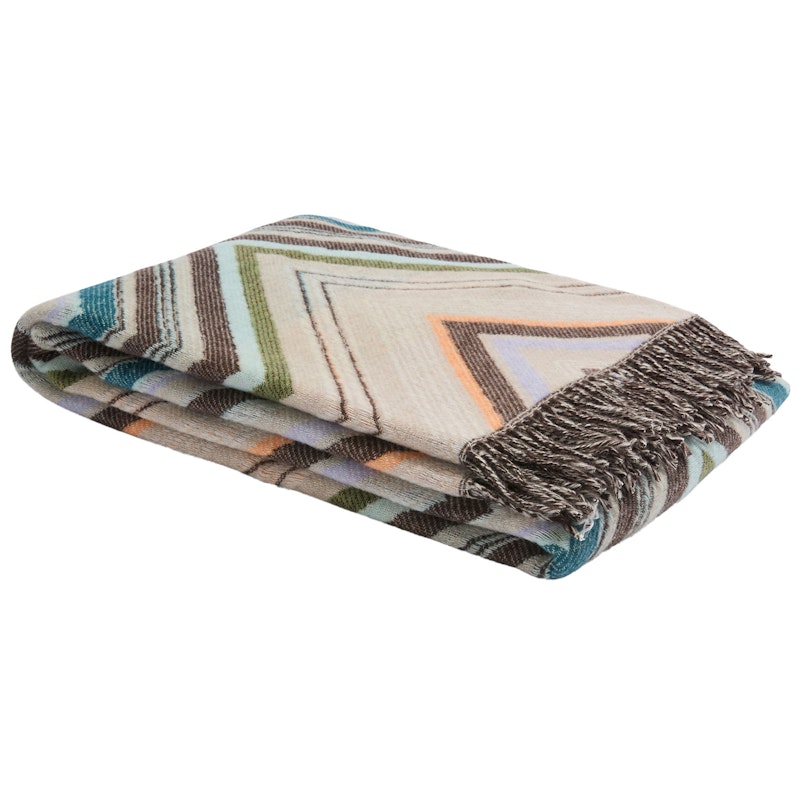 Chevron Throw 130x190 cm, Brown