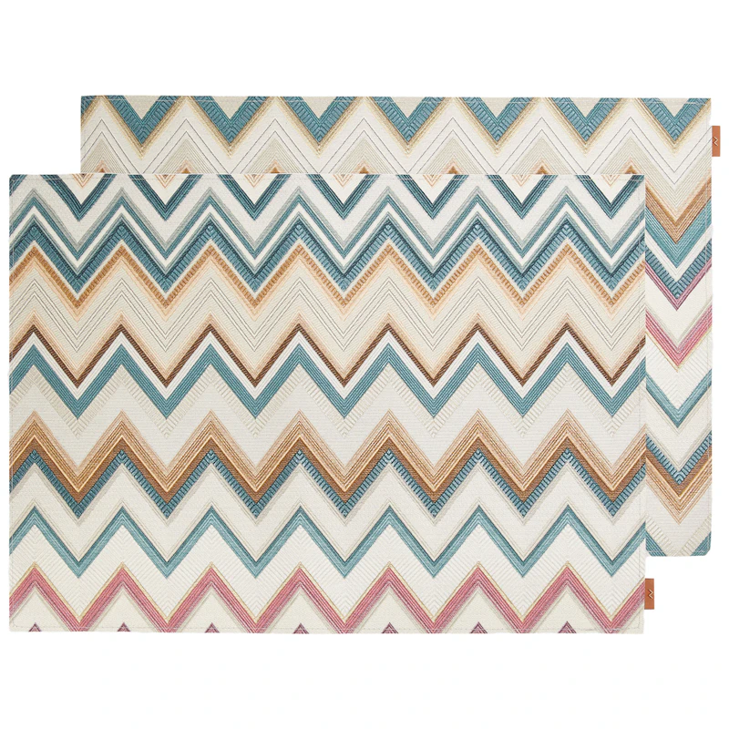 Happy Zigzag Placemats 35x48 cm 2-pack