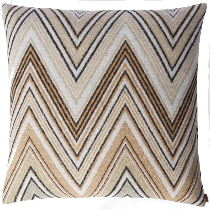 Plume Cushion 60x60 cm, Taupe/Multi