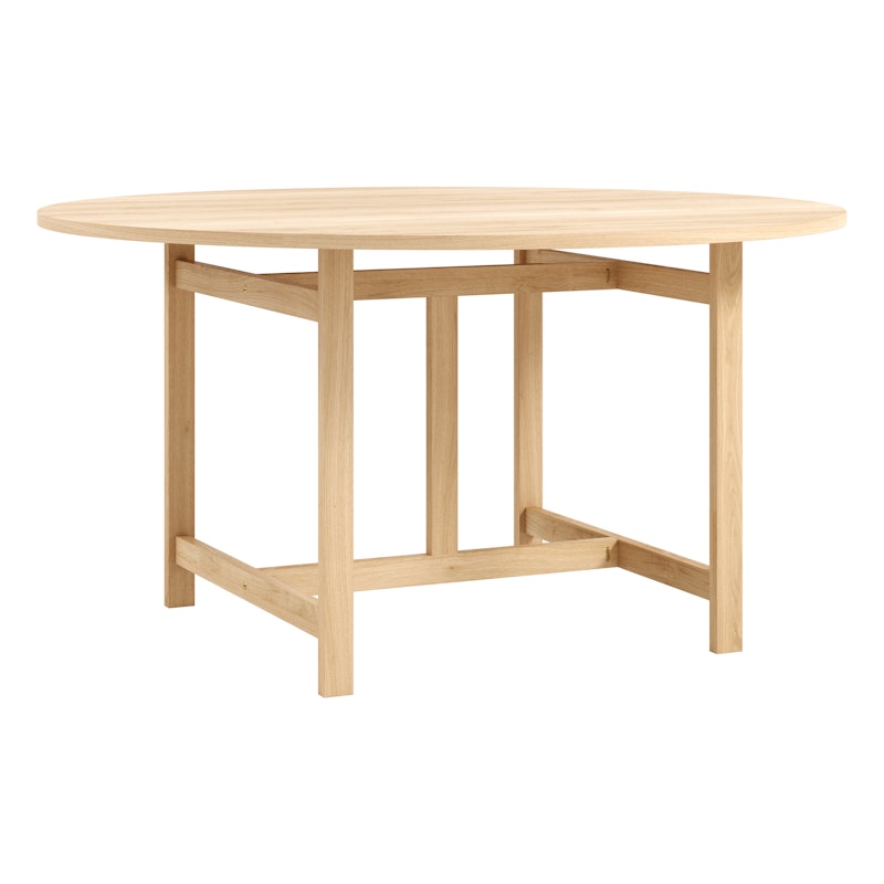 Round Dining Table Ø130 cm, Oak