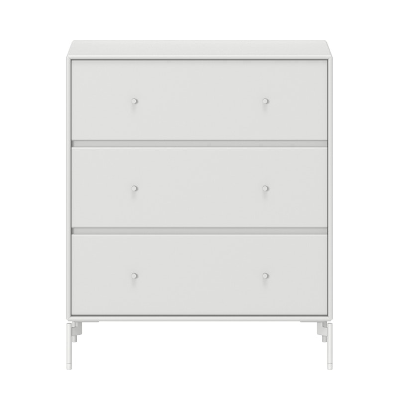 Carry Chest Of Drawers, New White