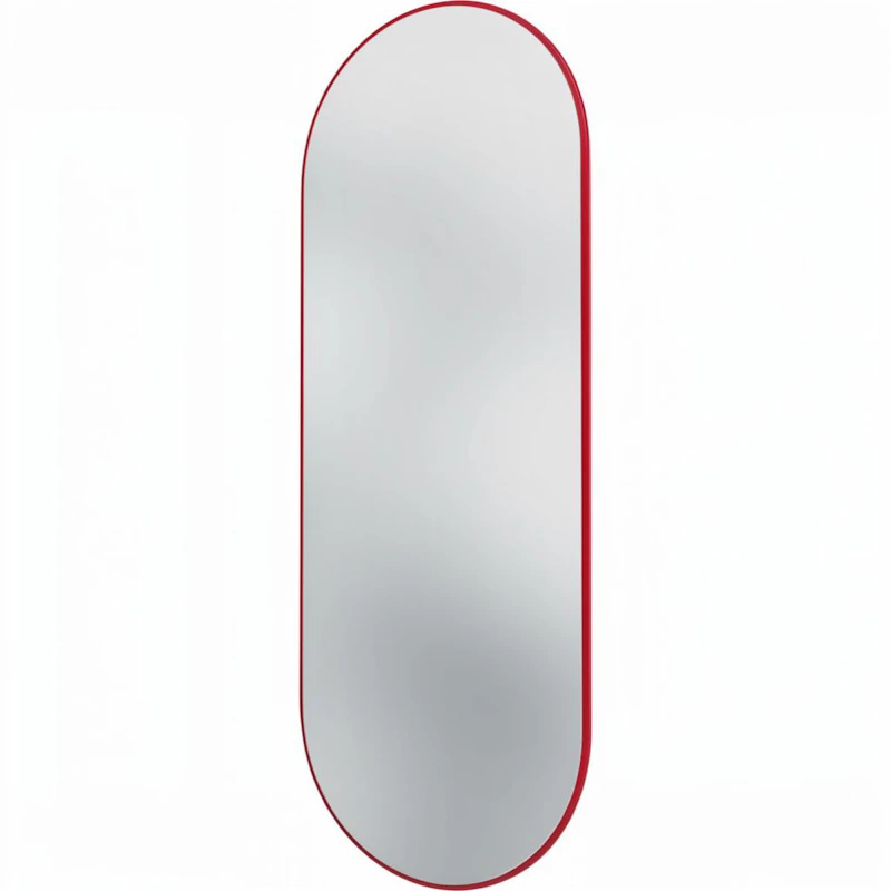 Colour Frame Mirror, Beetroot