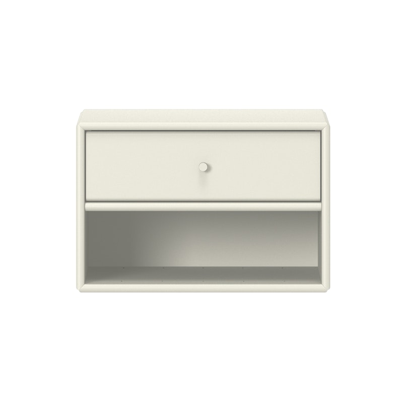 Dash Wall Hung Side Table, Vanilla