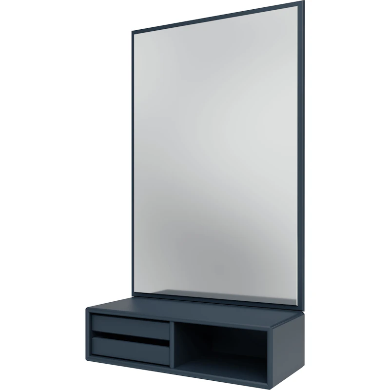 Glance Wall Mirror With Shelf, Juniper