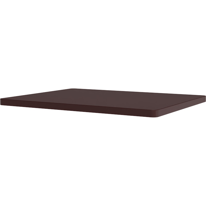 Panton Wire inlay Shelf 25,7x33 cm, Black Red