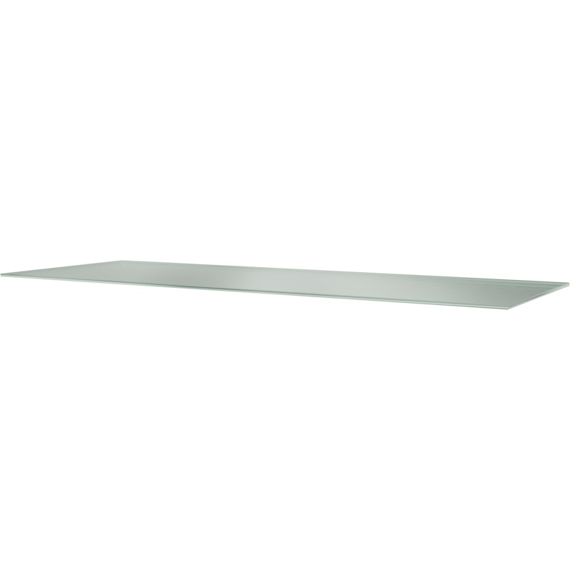 Panton Wire inlay Shelf 25,7x68,2 cm, Glas