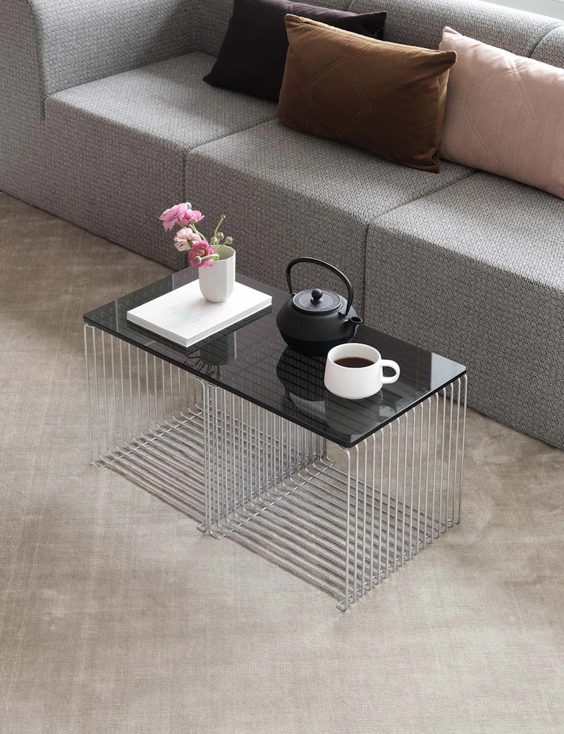 Panton Wire Shelf 34, Chrome from Montana | RoyalDesign.co.uk