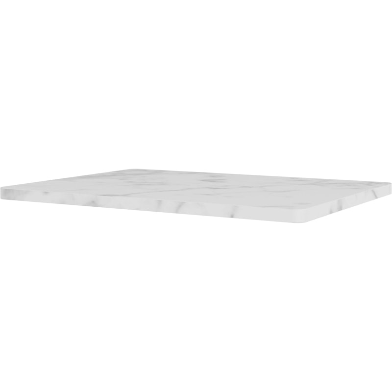Panton Wire Top Panel 25,7x34,8 cm, White Marble