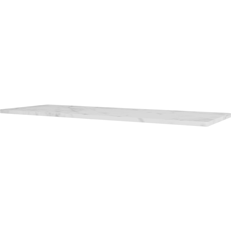 Panton Wire Top Panel 25,7x70,2 cm, White Marble