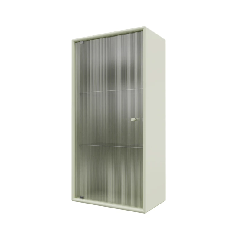 Ripple V Bathroom Cabinet, Pomelo