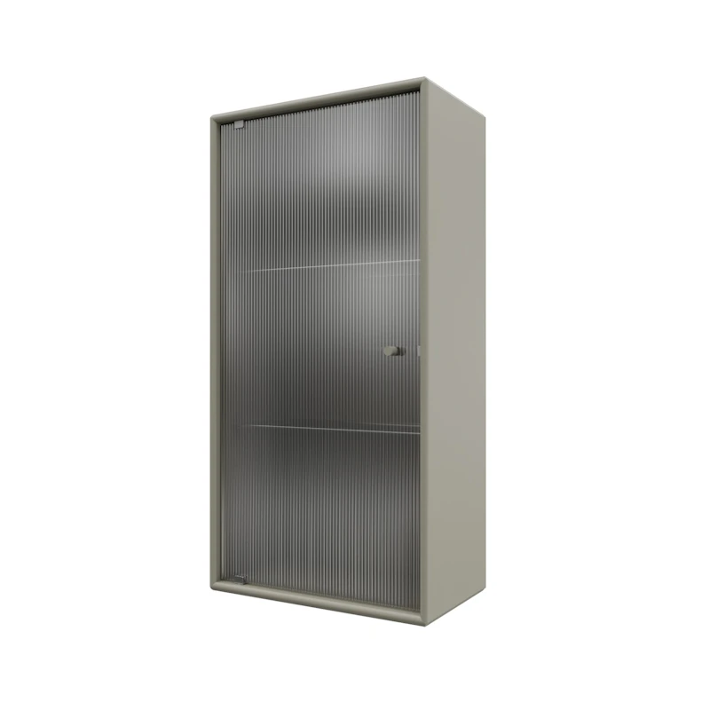 Ripple V Bathroom Cabinet, Fennel