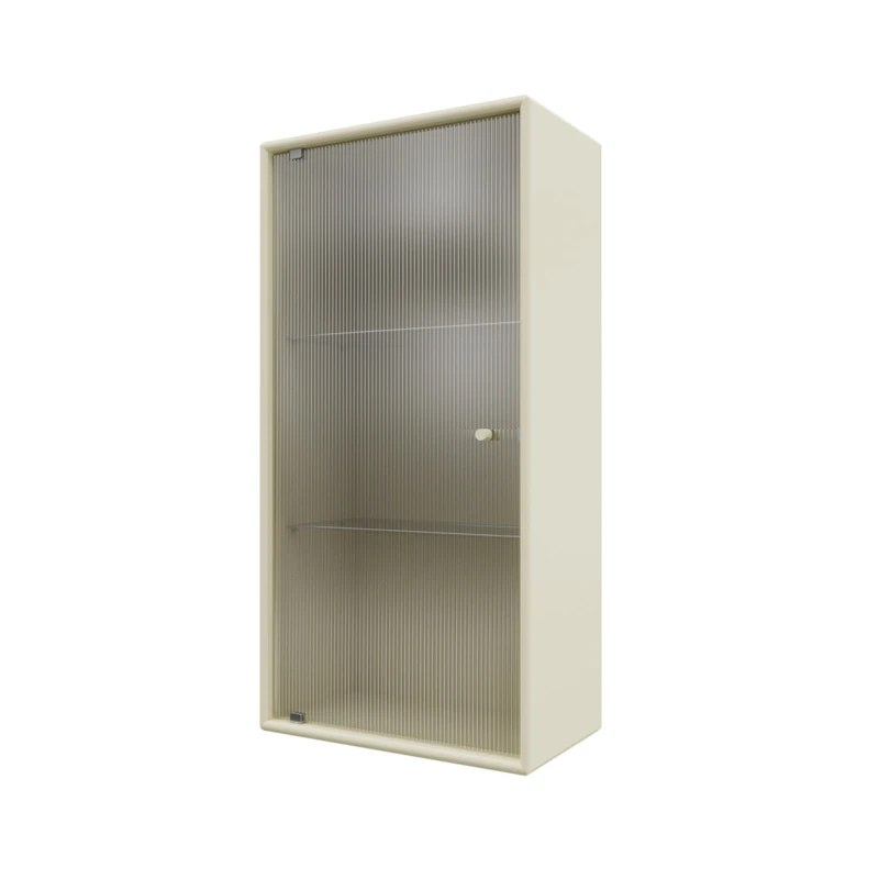 Ripple V Bathroom Cabinet, Vanilla