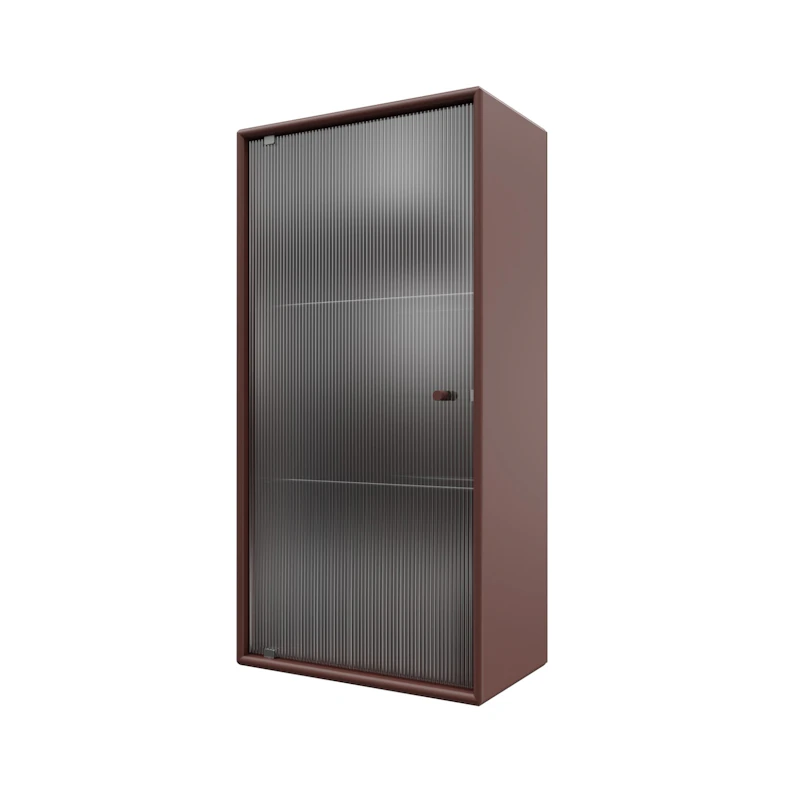 Ripple V Bathroom Cabinet, Masala