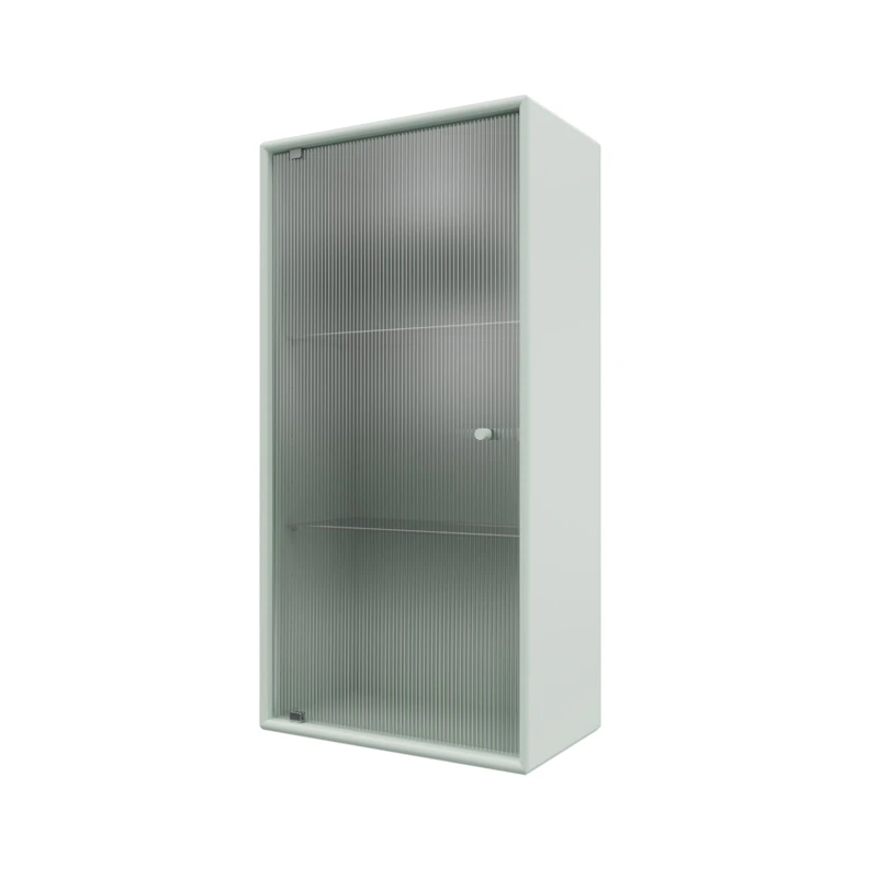 Ripple V Bathroom Cabinet, Mist