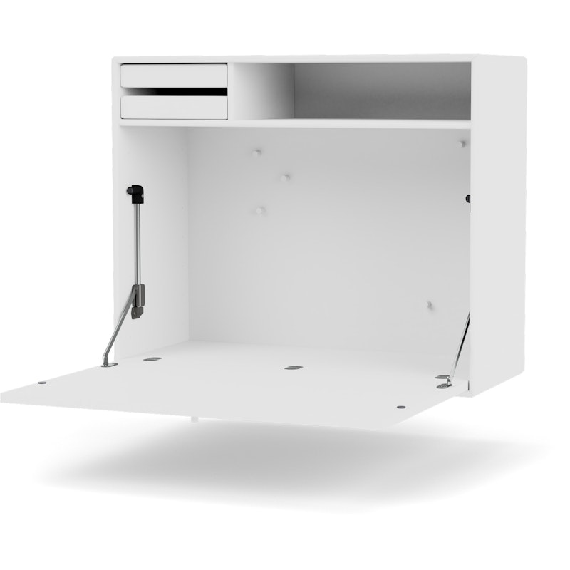 Studio Wall Hung Writing Desk, New White