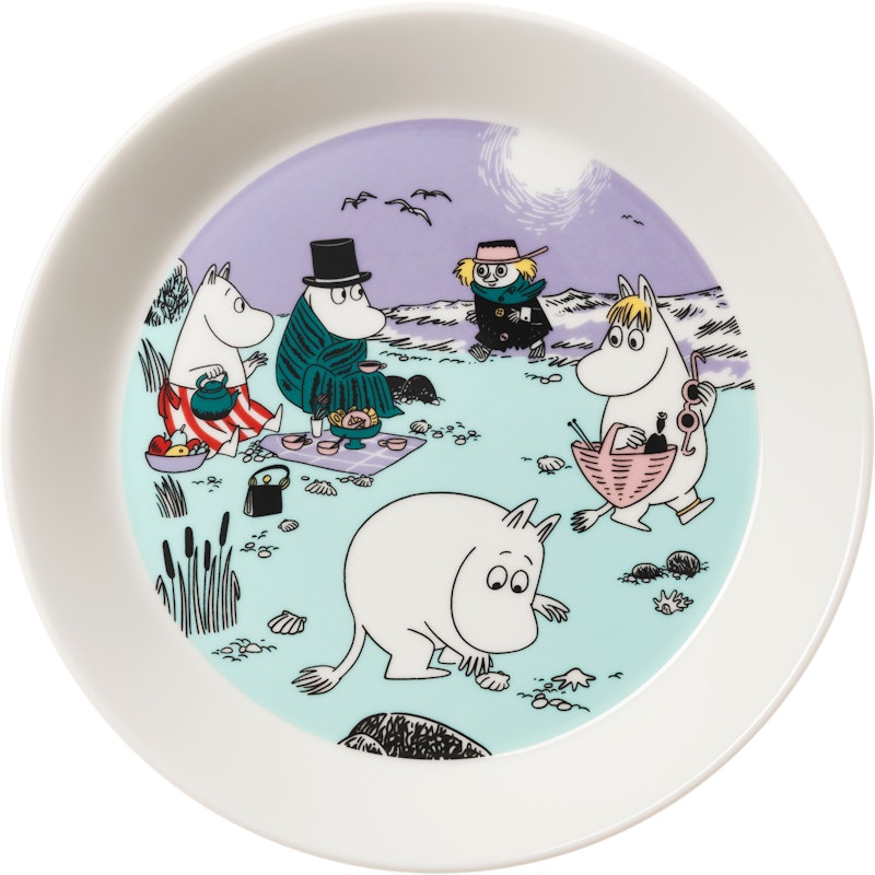Beach Day Plate 19 cm