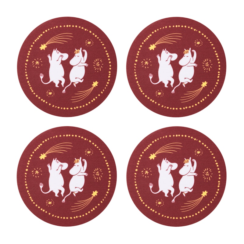 Festive Moments Coaster 4-pack