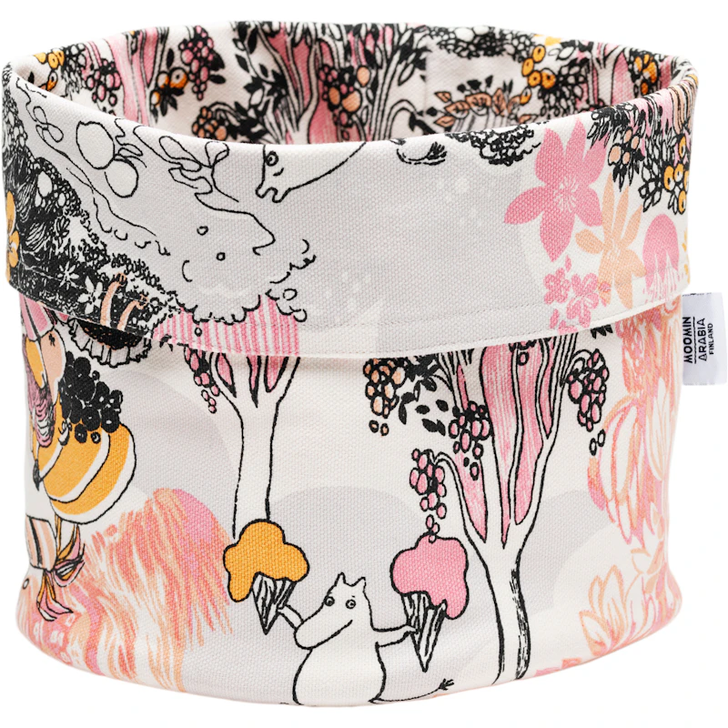 Moomin Basket 20 cm, Pink