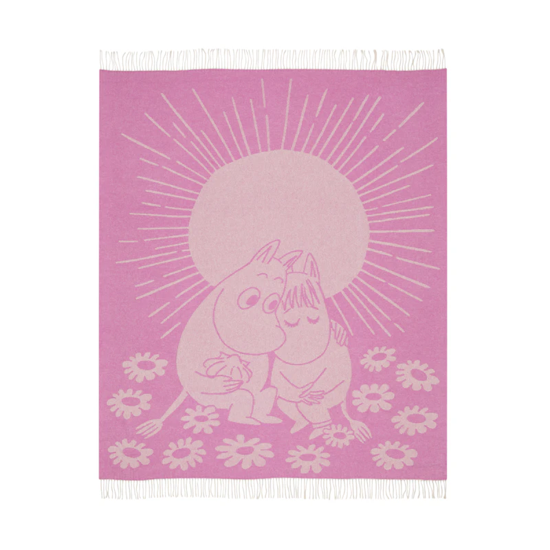 Moomin Blanket 130x180 cm Sweethearts