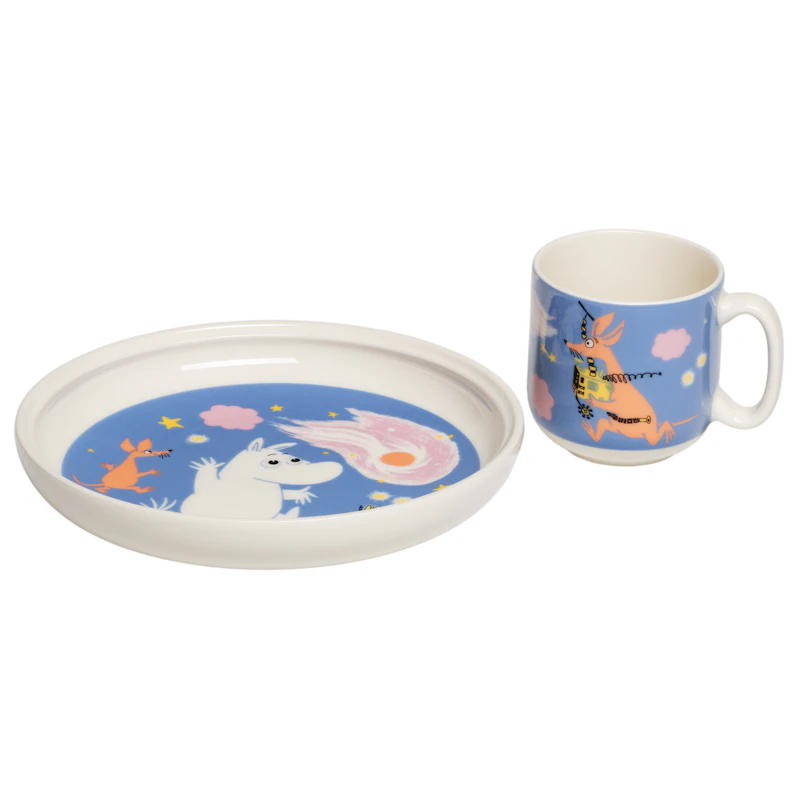 Moomin Childrens Tableware Space Adventures