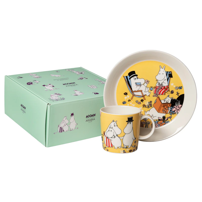 Moomin Childrens Tableware Family time