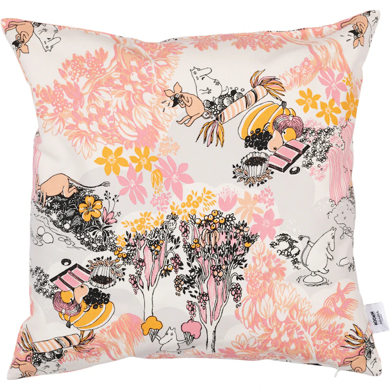 Moomin Cushion Cover 50x50 cm, Pink