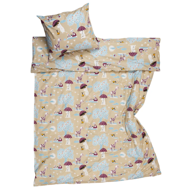 Moomin Duvet Cover Set Under the umbrella