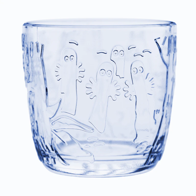 Moomin Glass 28 cl 2-pack Light Blue