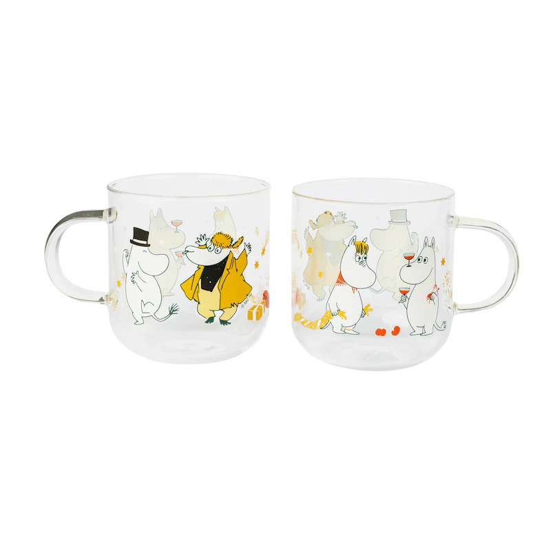 Moomin Glass 30 cl 2-pack A Gift of Love