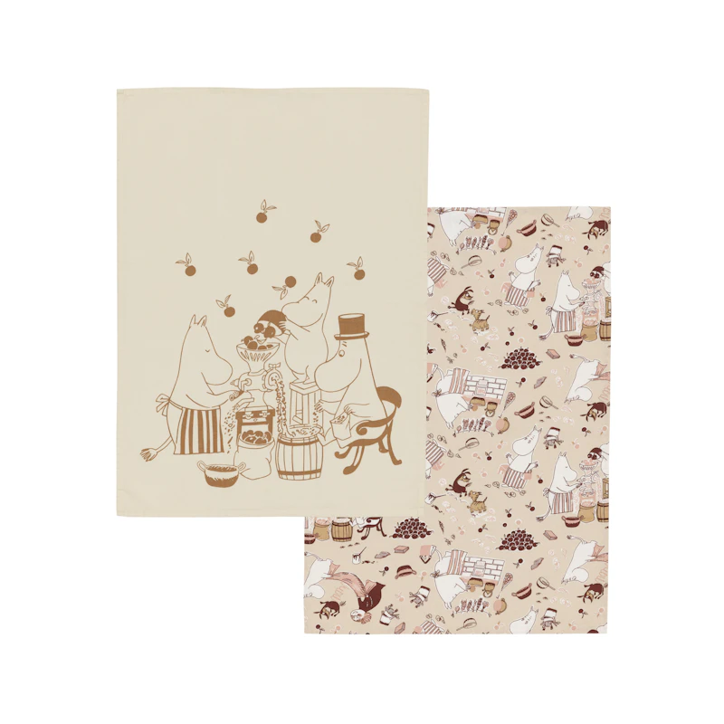Moomin Kitchen Towel 50x70 cm 2-pack Housekeeping