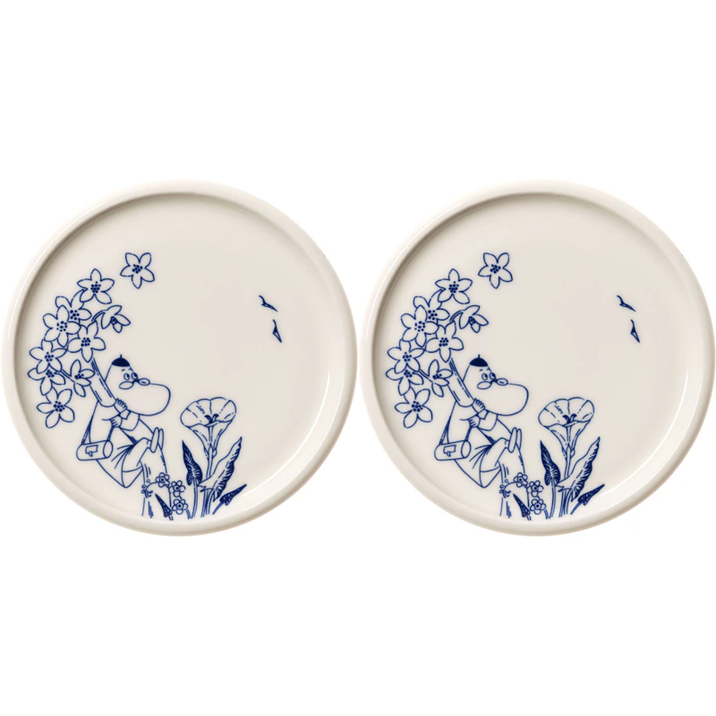 Moomin Mini Plate 12 cm 2-pack Haru