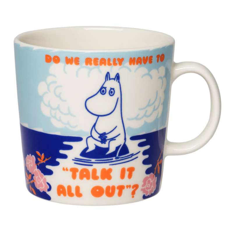 Moomin Mug Talk it all 40 cl