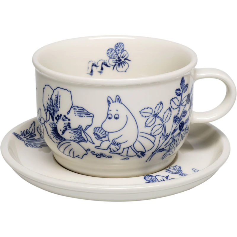 Moomin Mug With Saucer Haru