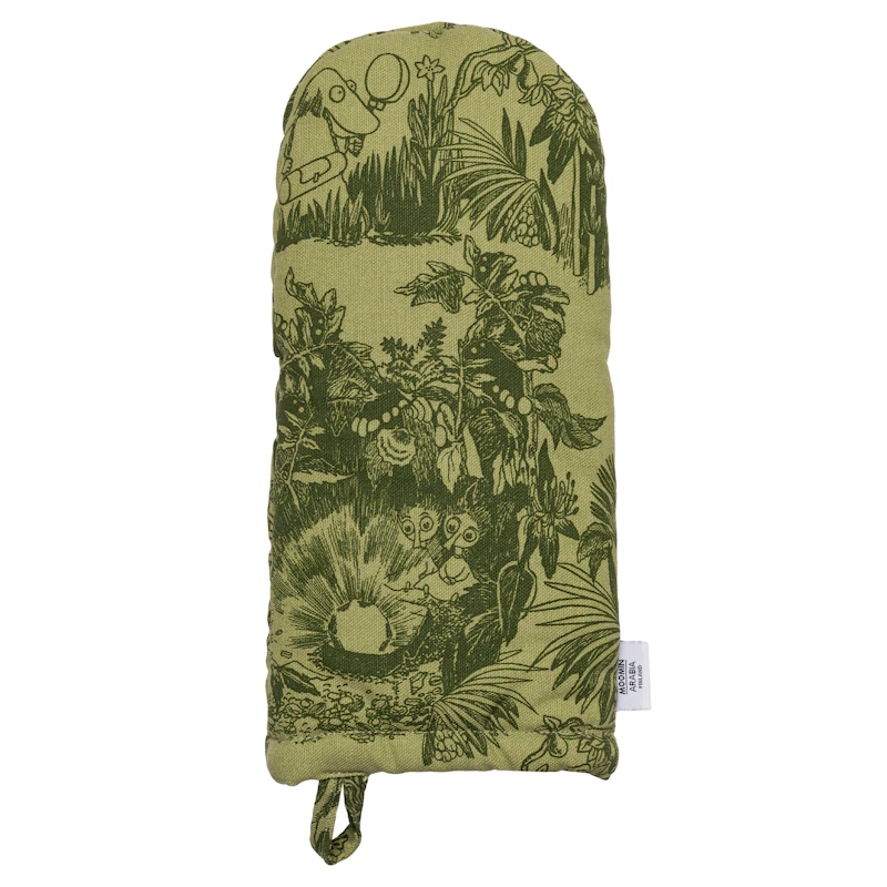 Moomin Oven Glove The Forest of Mystery, Green
