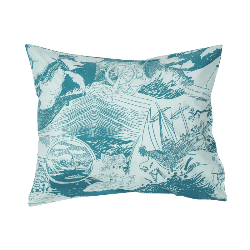 Moomin Pillowcase 50x60 cm Sailing