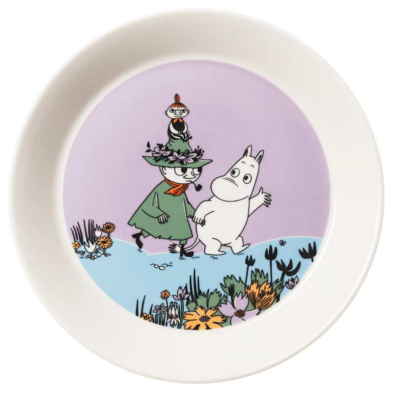Moomin Plate 19 cm Forever Friends