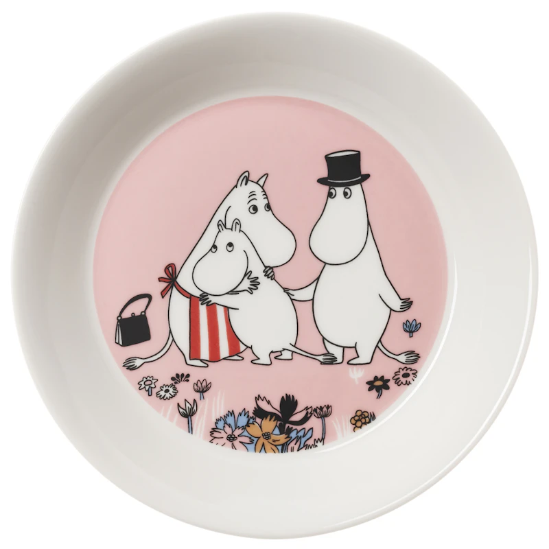 Moomin Saucer 15 cm Family Time