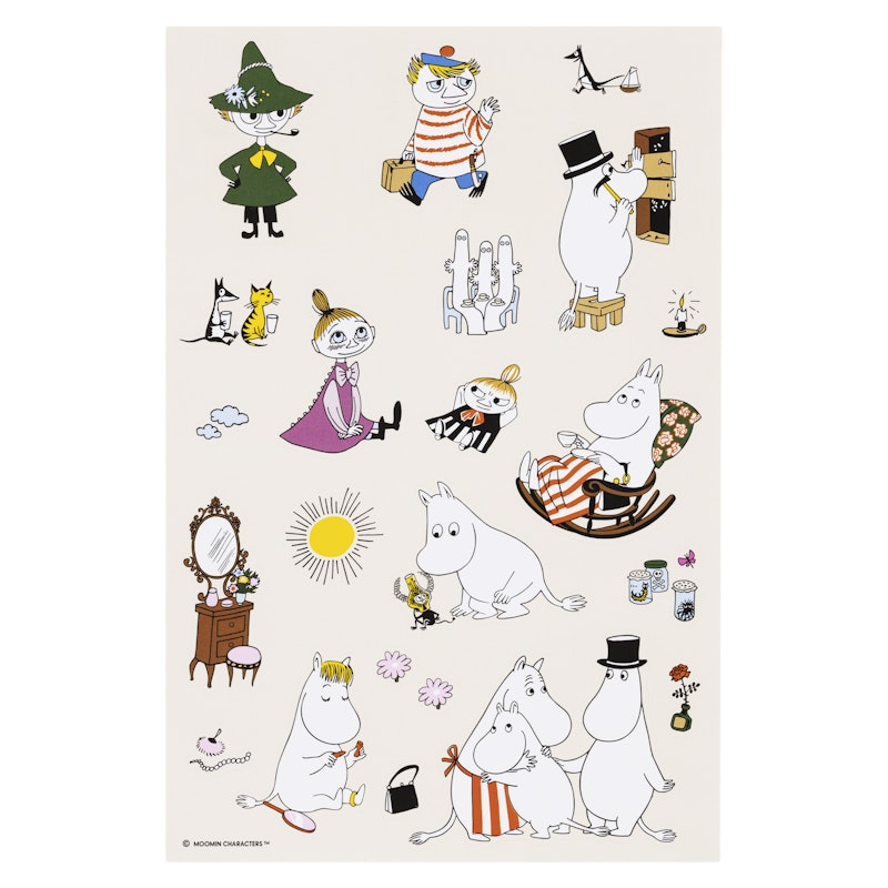 Moomin Stickers Characters 1