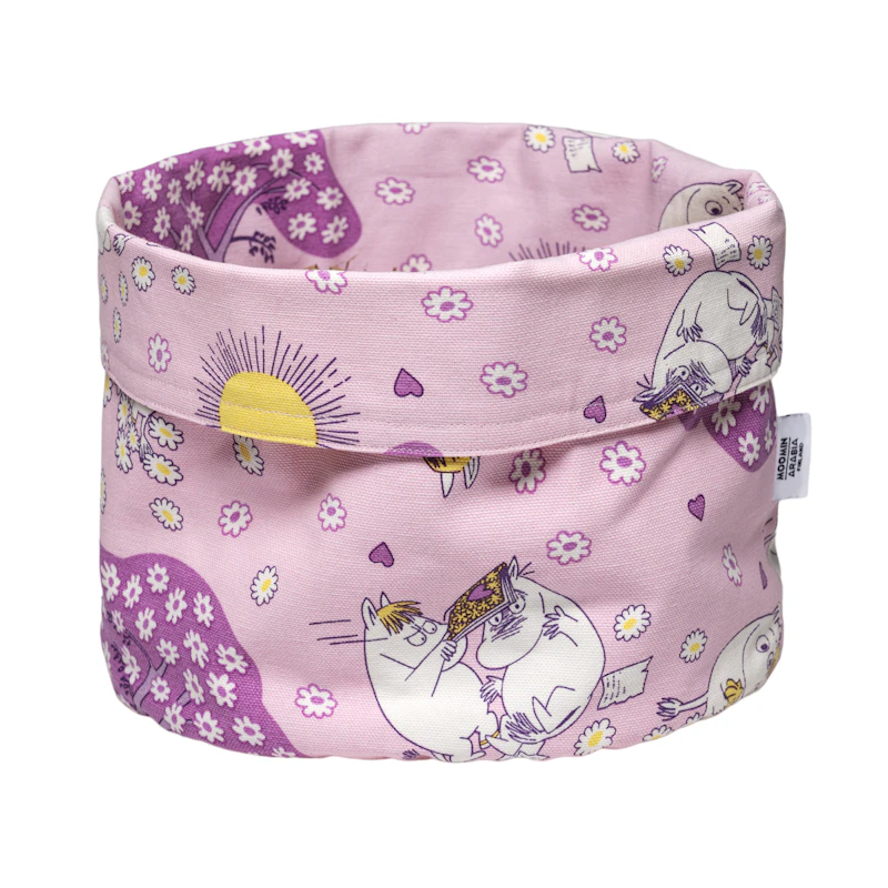 Moomin Storage Basket Oval 26 cm Sweethearts