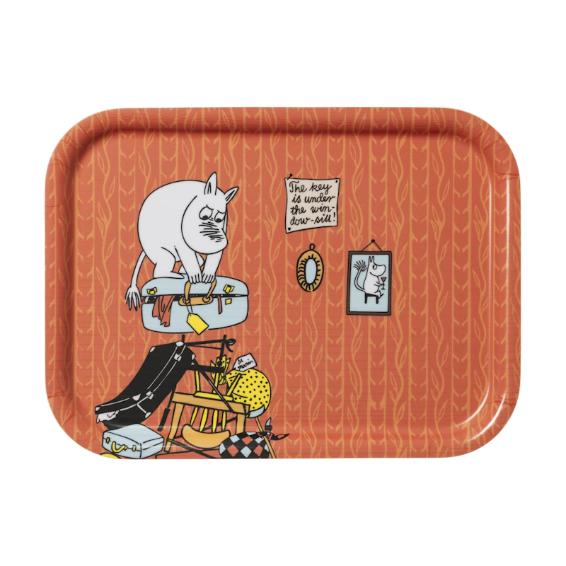 Moomin Tray 27x20 cm Ready for vacation