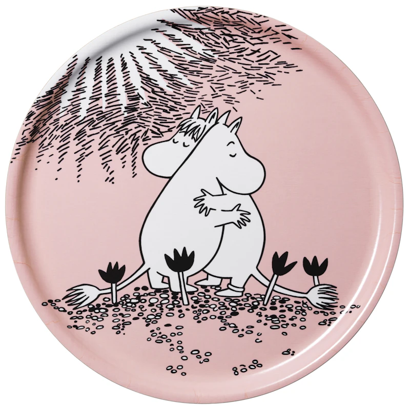 Moomin Tray 35 cm Love 30
