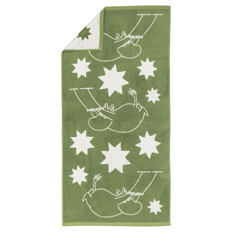 Moomin Bath Towel 70x140 cm, Moomintrollet stjärnor