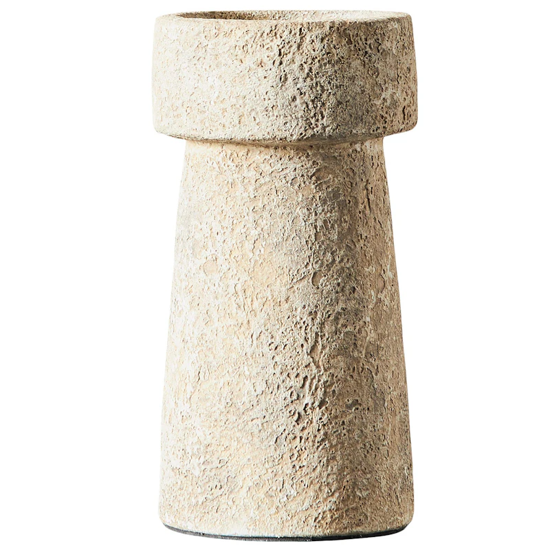 Eris Candle Holder Sand 20 cm