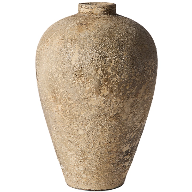 Luna Decorative Pot Beige, 60 cm
